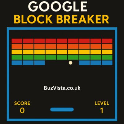 Google Block Breaker