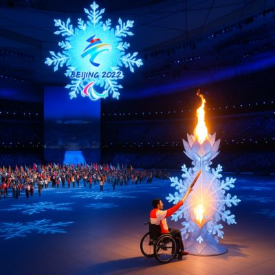 a 2022. évi téli paralimpia megnyitó ceremóniája