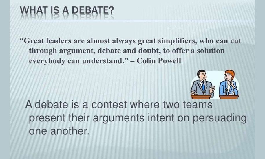 Debate Ending Reply: How to End a Debate Powerfully
