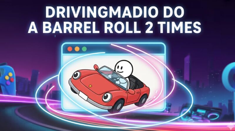 drivingmadio do a barrel roll 2 times