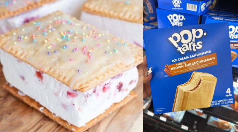 pop tart ice cream sandwich