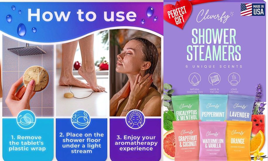 Cleverfy Shower Steamers Aromatherapy