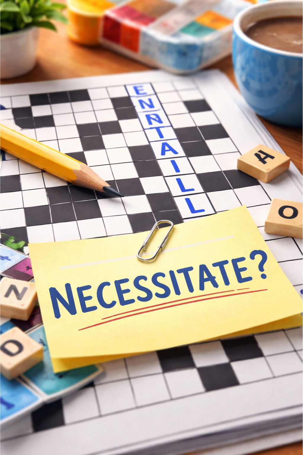 necessitate crossword clue
