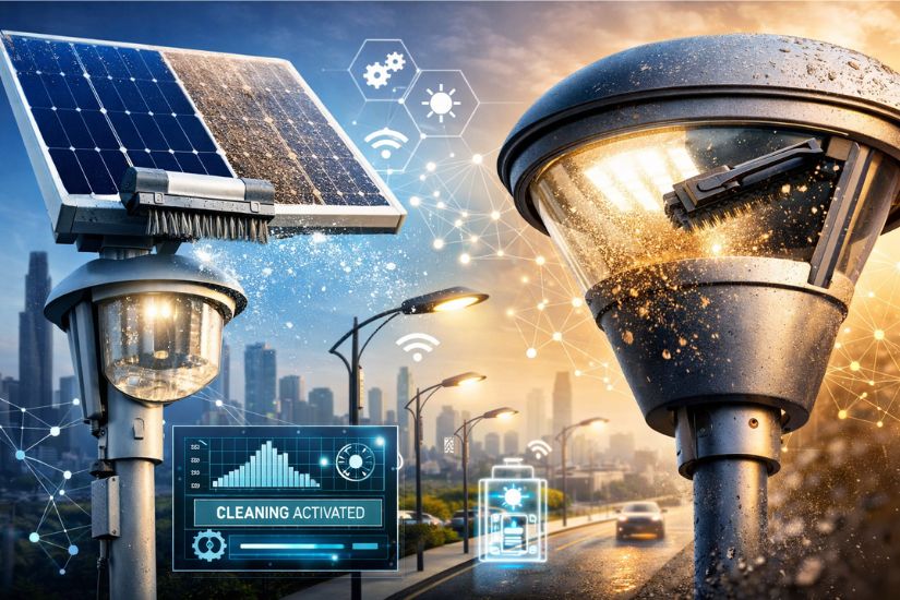 Self Cleaning Street Lamp Research Dust Resistant Lamp Project Exist